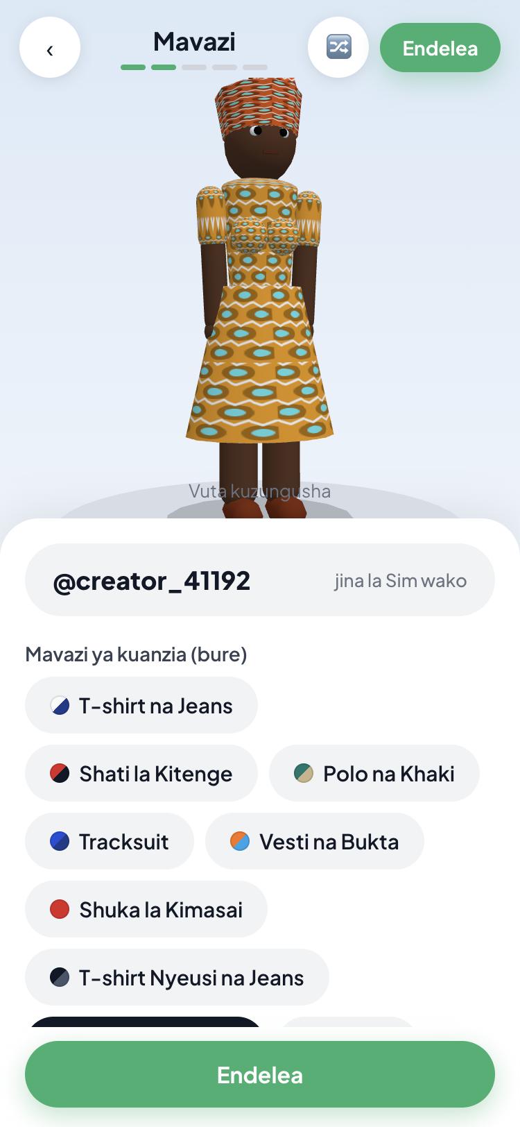 Tengeneza Sim wako